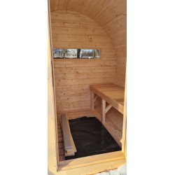 Sauna Beczka śr. 1,9x1,63m