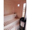 Sauna Kostka 3x4m z przedsionkiem