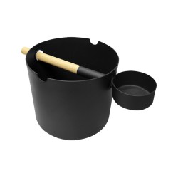 Wiadro i chochla - kolor czarny