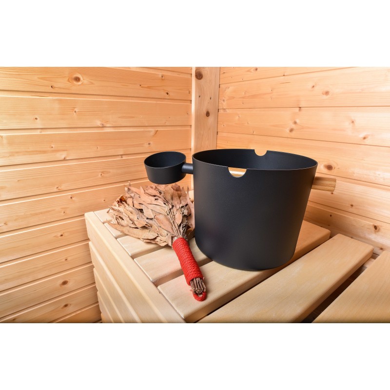 Wiadro i chochla - kolor czarny