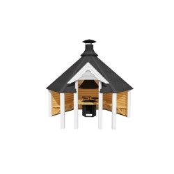 Otwarta wiata grillowa 9,2m2