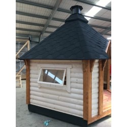 Nordycka otwarta wiata grillowa 9,2m2