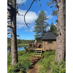 Nordycka otwarta wiata grillowa 9,2m2