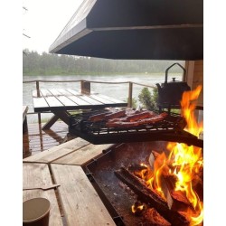 Nordycka otwarta wiata grillowa 9,2m2